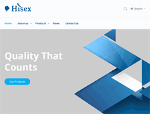 Tablet Screenshot of hisex.com